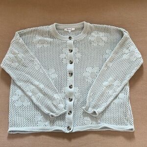 Madewell Sage Green Knit Cardigan